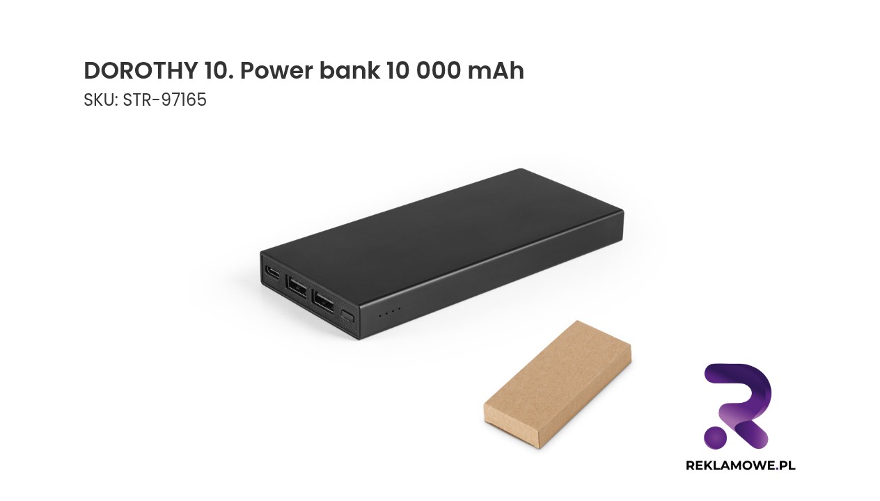 power bank DOROTHY 10 o pojemności 10000 mAh