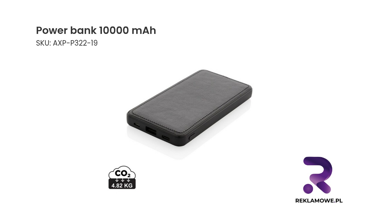 Power bank o pojemności 10000 mAh