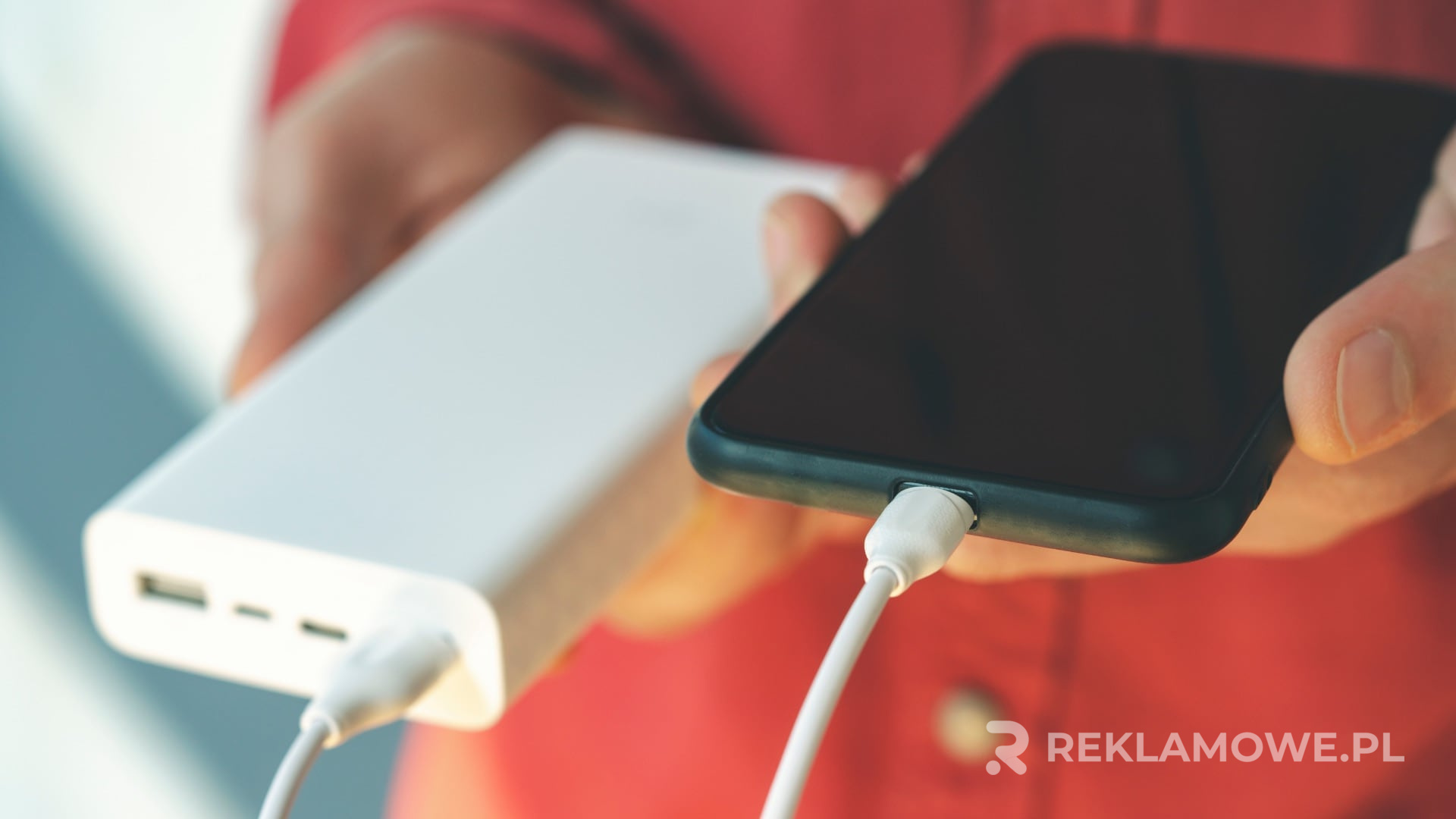 Powerbank reklamowy dostosowany do branży