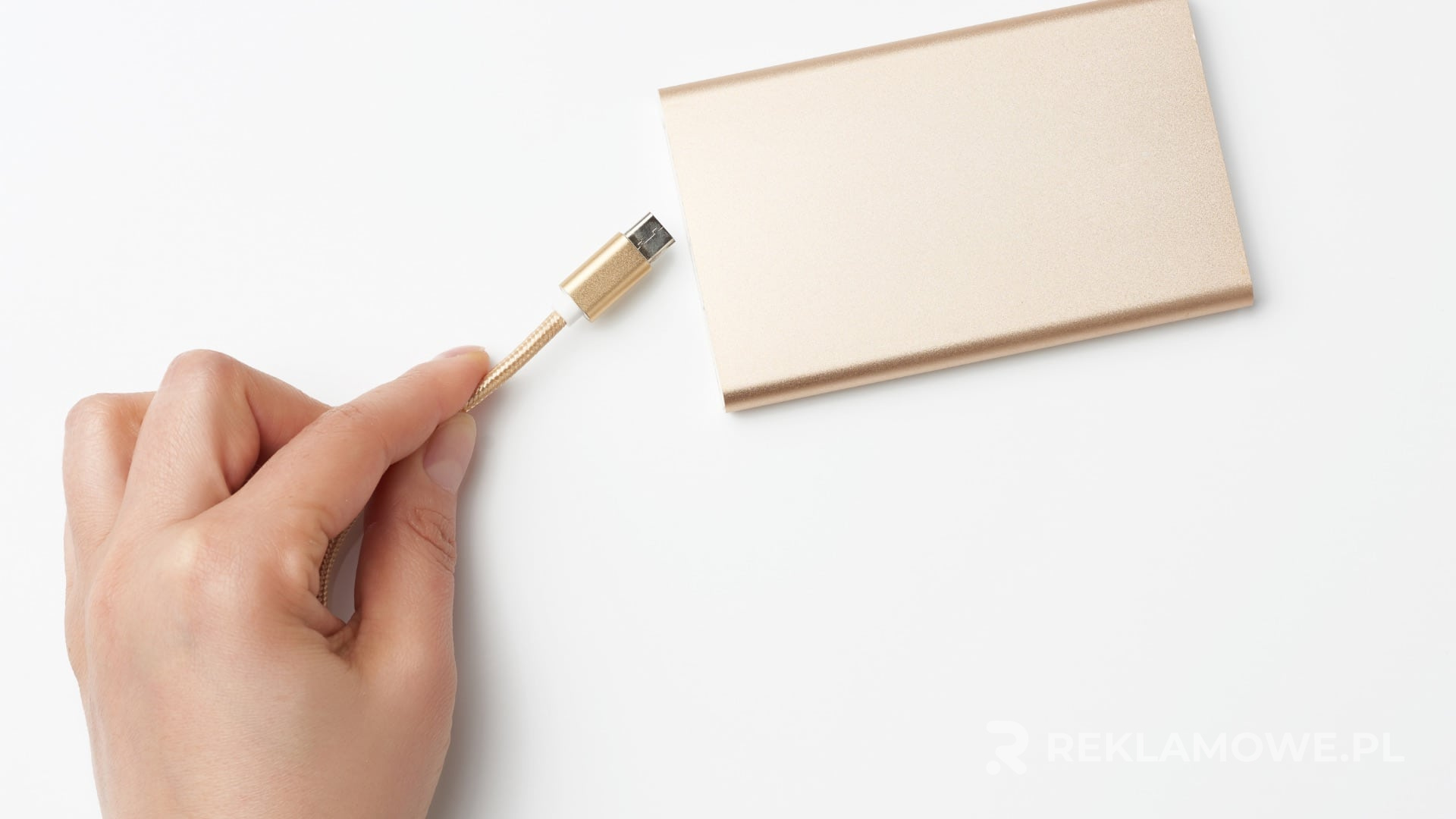 Zestaw powerbanków reklamowych