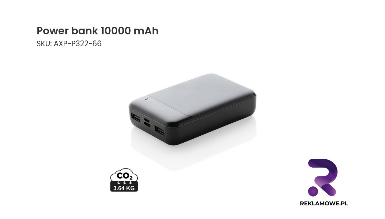 Power bank 10000 mAh – przenośna ładowarka do smartfona i innych urządzeń