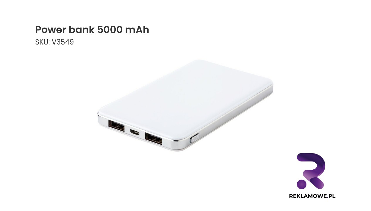Power bank o pojemności 5000 mAh