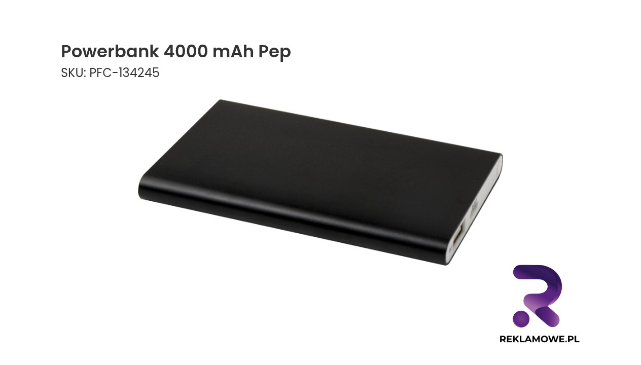 Powerbank 4000 mAh Pep - przenośna ładowarka do urządzeń mobilnych