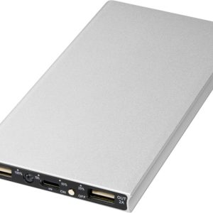 Aluminiowy powerbank Plate 8000 mAh 12411200