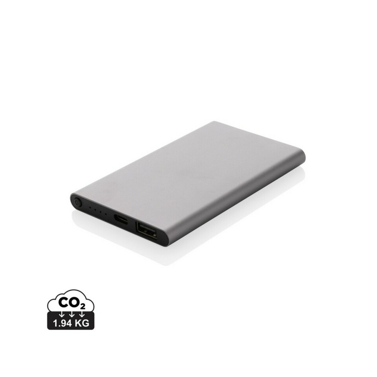 Power bank 4000 mAh z aluminium z recyklingu P322.420_S_0