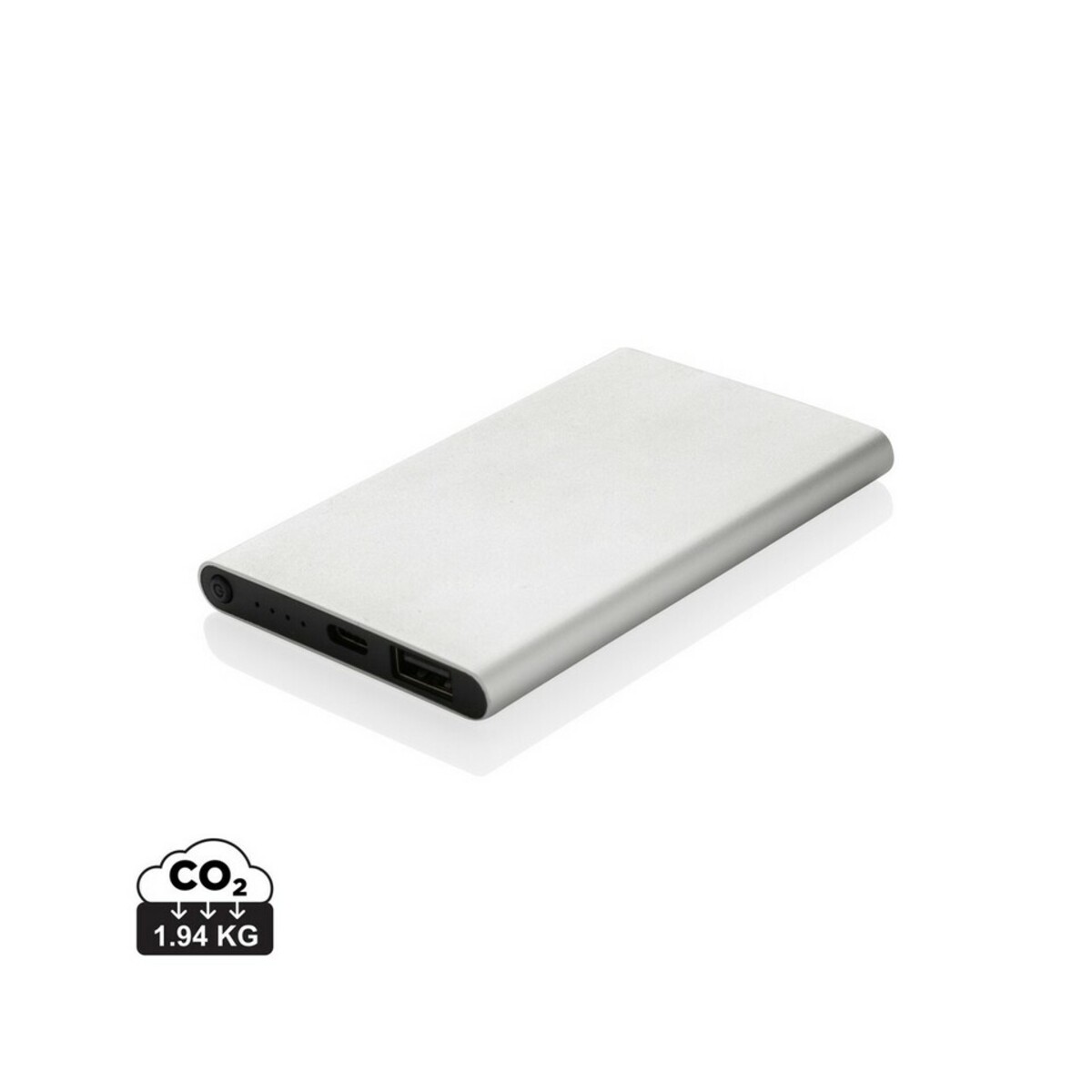 Power bank 4000 mAh z aluminium z recyklingu P322.420_S_0
