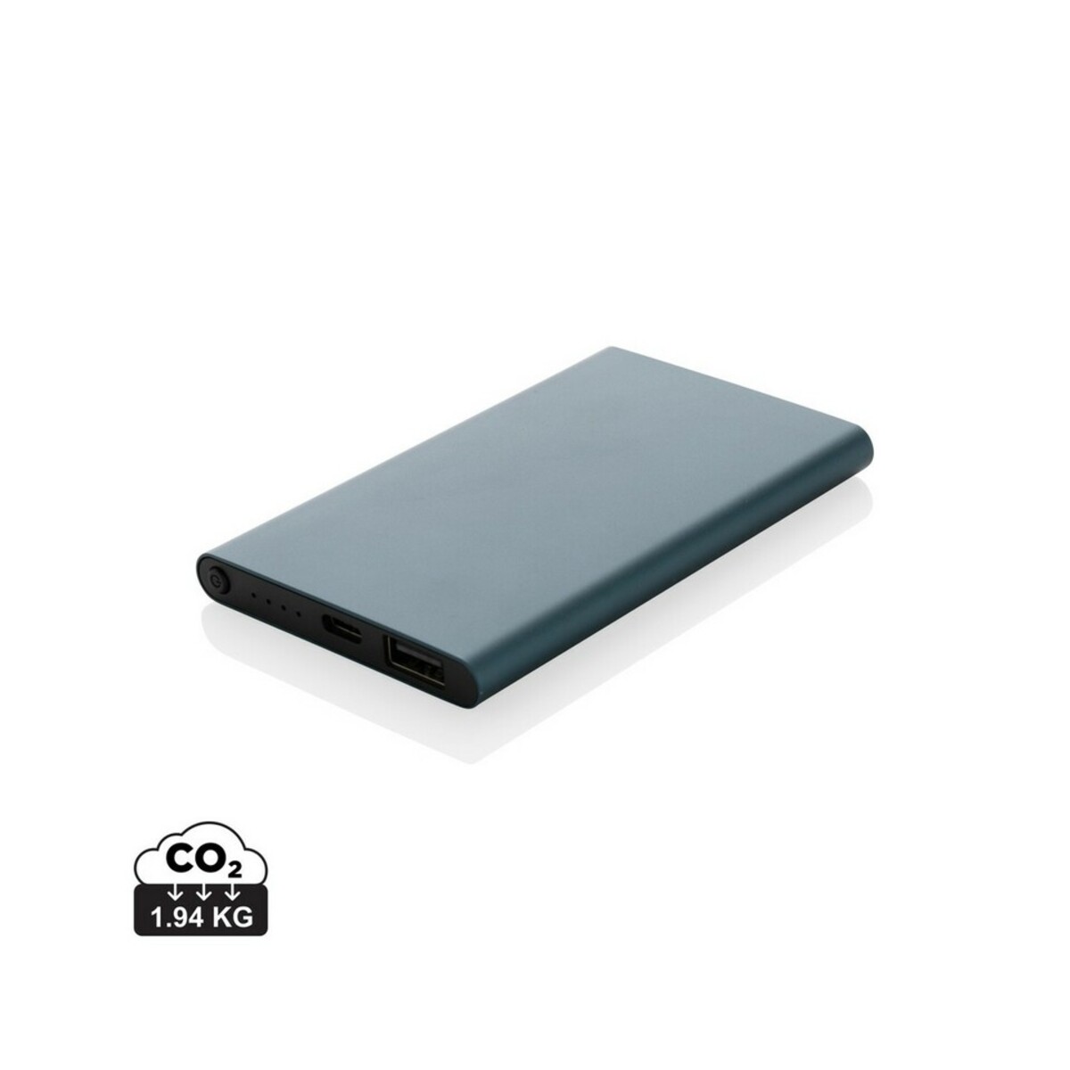 Power bank 4000 mAh z aluminium z recyklingu P322.420_S_0