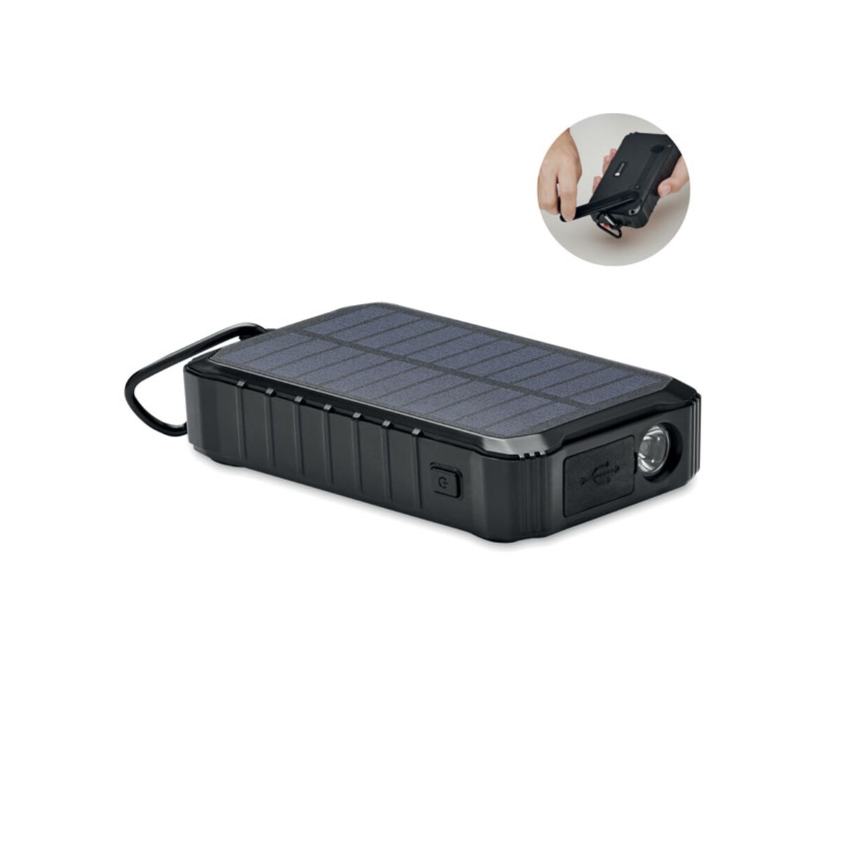 Solarny power bank 8000 mAh DYA mo6841-03