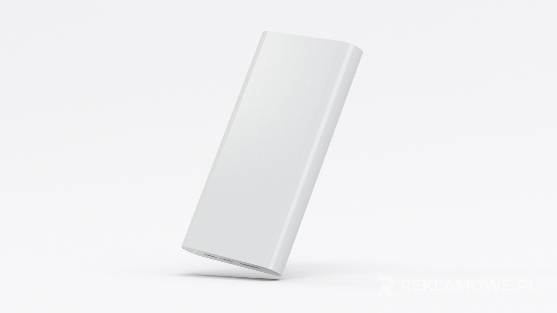 Powerbank reklamowy na biurku