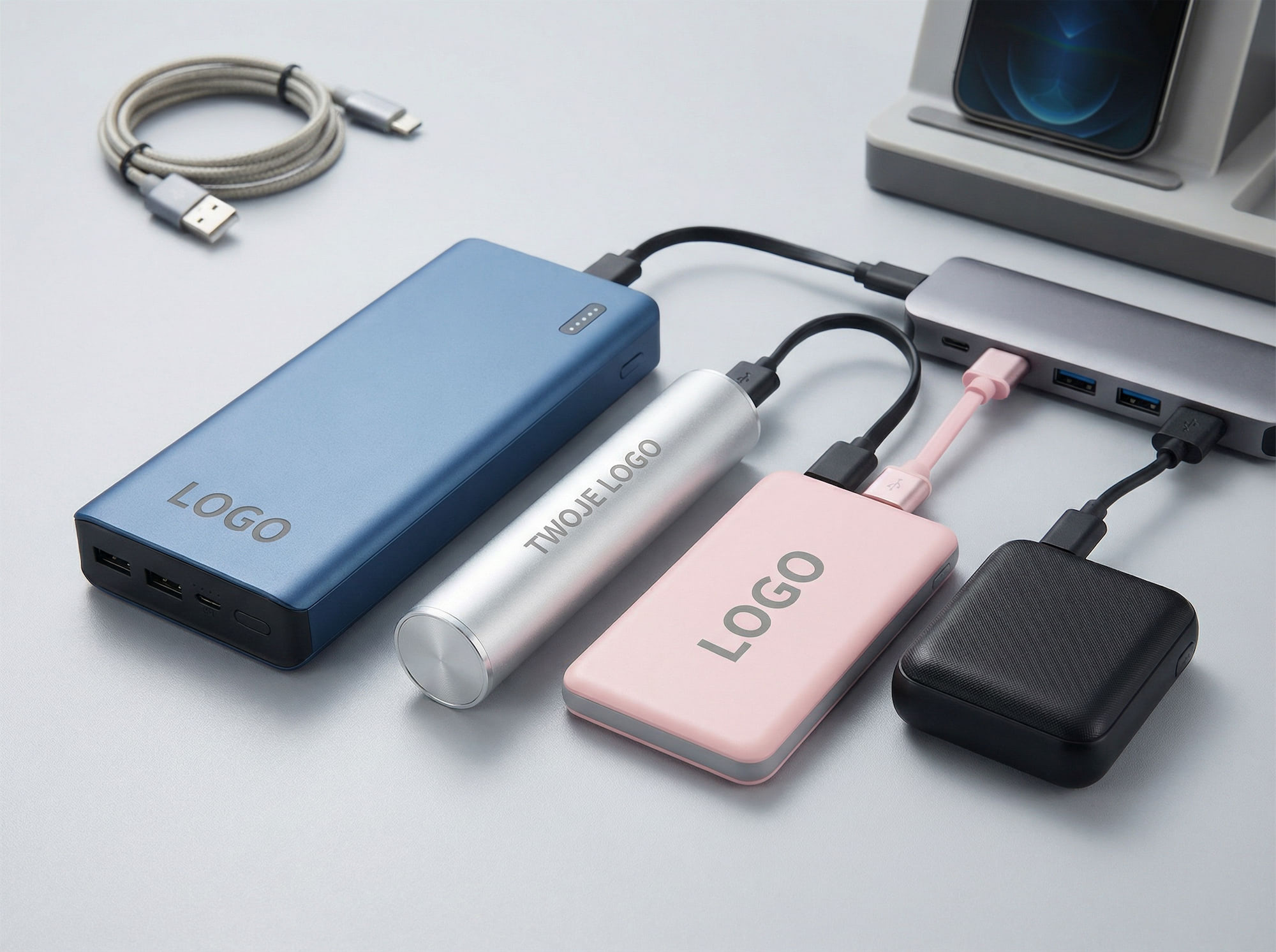 Powerbanki reklamowe w Krakowie